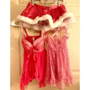 Victoria’s Secret Bundle - 34D hot pink/red